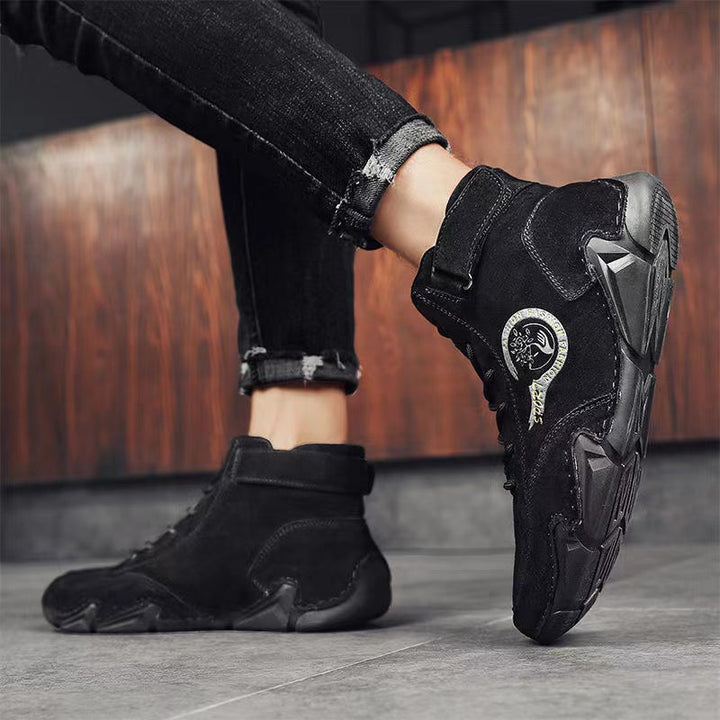 AGAR - Men's Leather Ankle Boots