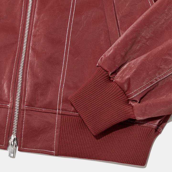 Stella™  - Oversized Leather Jacket