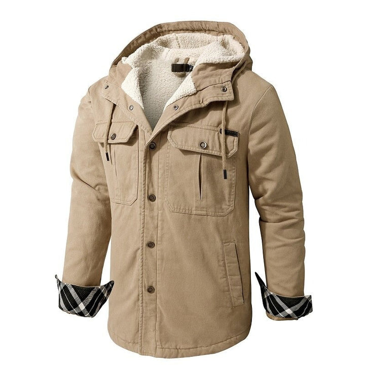 THIAGO - Fleece Winter Jacket With Inner Lining