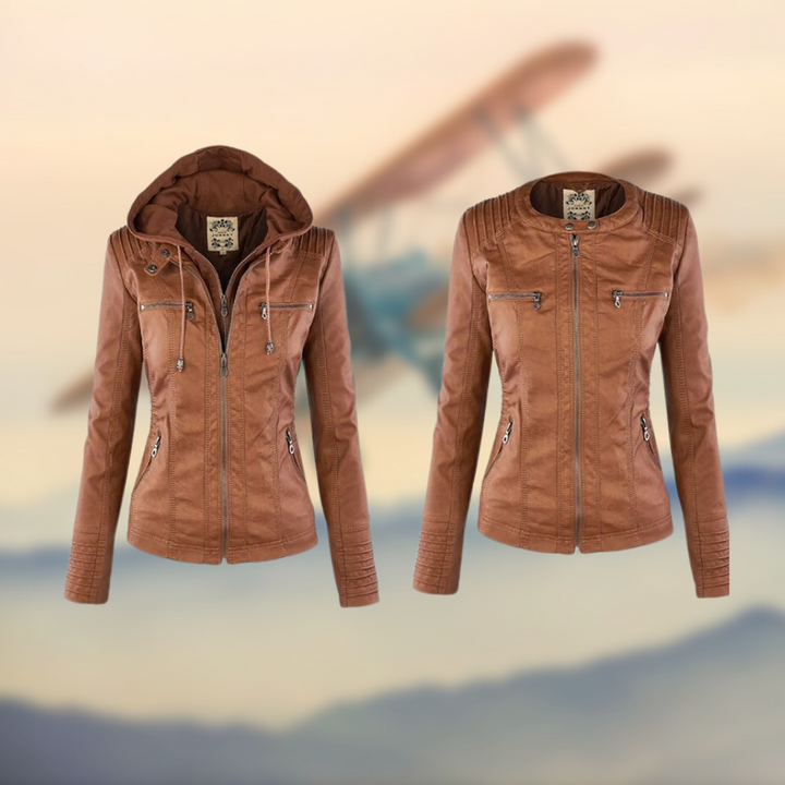 Penelope™ - The Elegant and Unique Leather Jacket