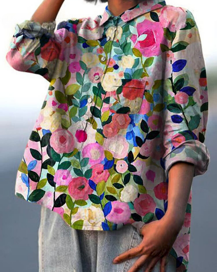 Donna™ - Blouse with Floral Print