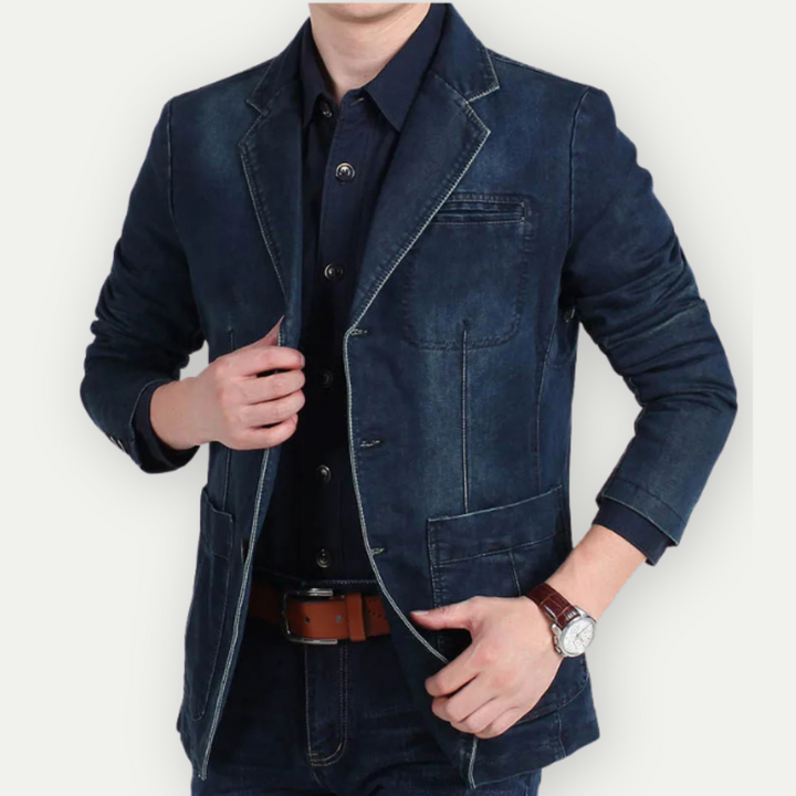 LEO - Men's Premium Denim Blazer