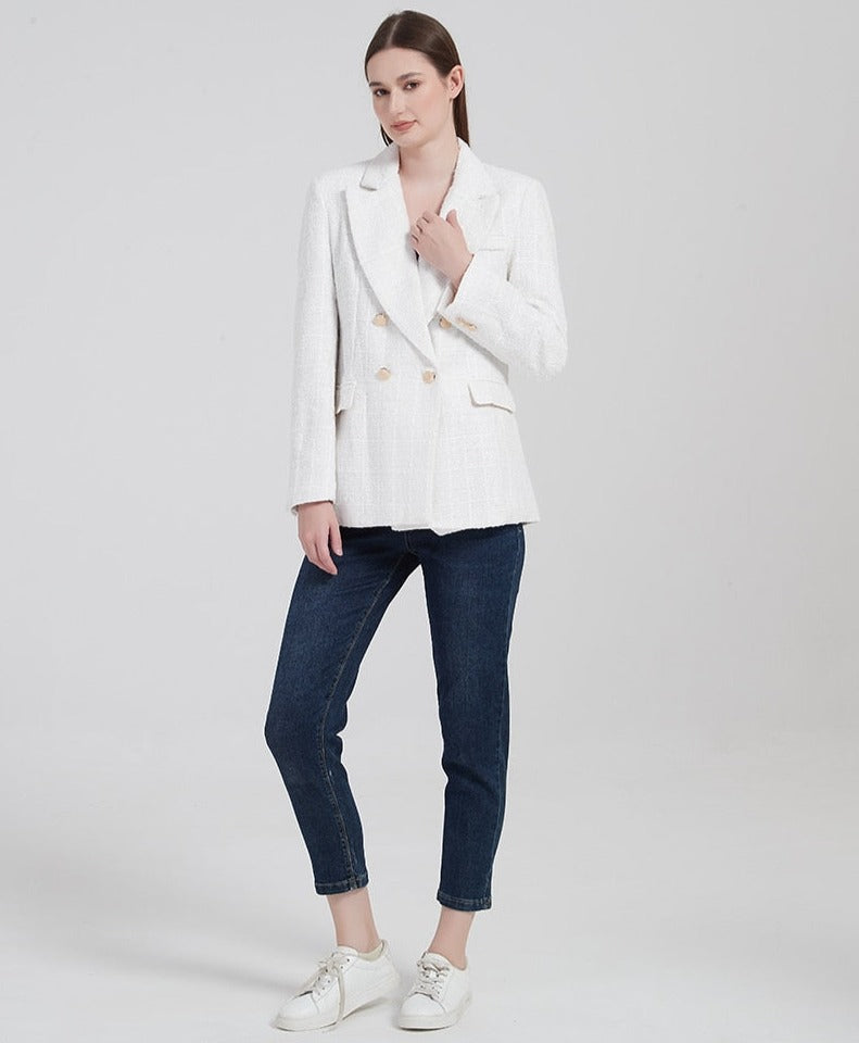 ISA - Double-Breasted Blazer With Structure