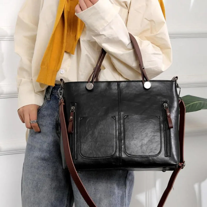 Anika - Leather Shoulder Bag