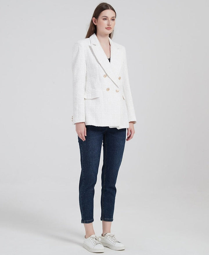 ISA - Double-Breasted Blazer With Structure