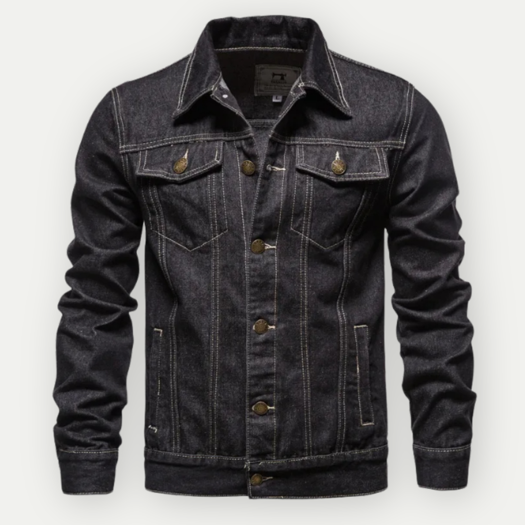 CARTERII - Men's Classic Denim Trucker Jacket