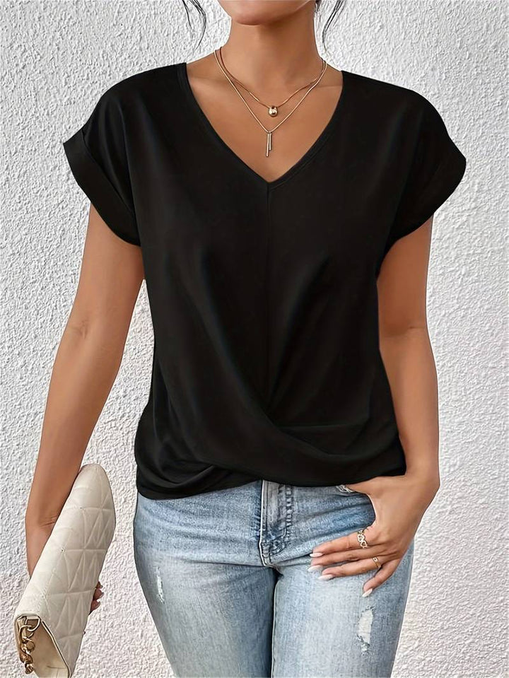 Olivia™ - Stylish V-Neck Top