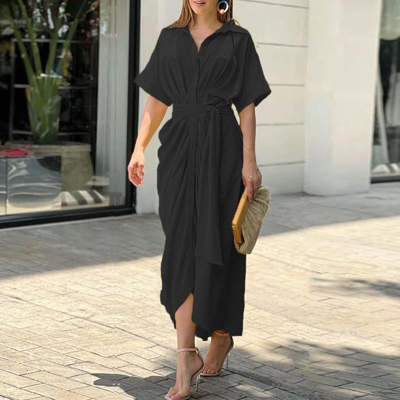 AZURE - Elegant Maxi Dress