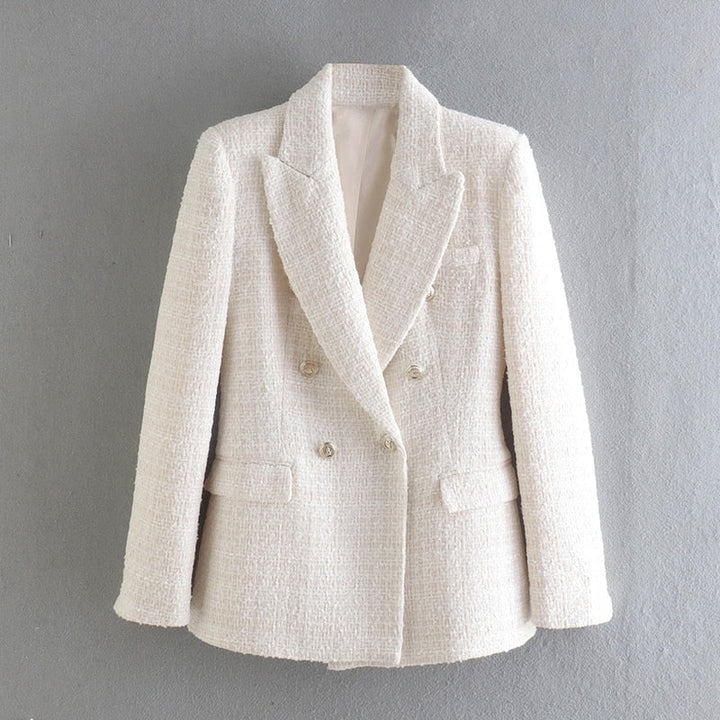 ISA - Double-Breasted Blazer With Structure