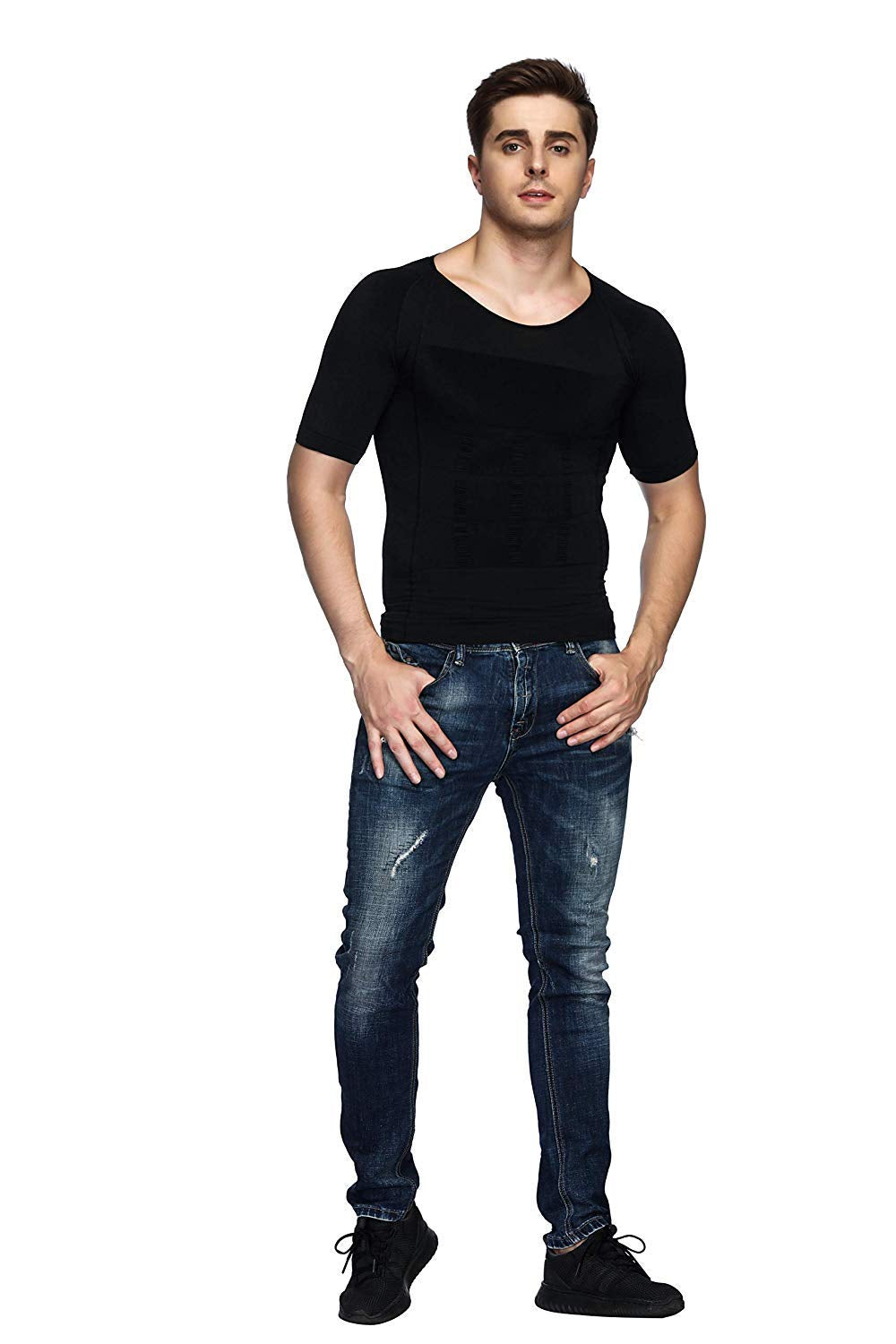 COSIMO - Slimfit And Shaping T-Shirt