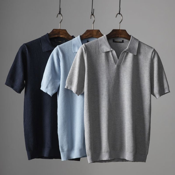 CHASE - Knitted Polo Shirt