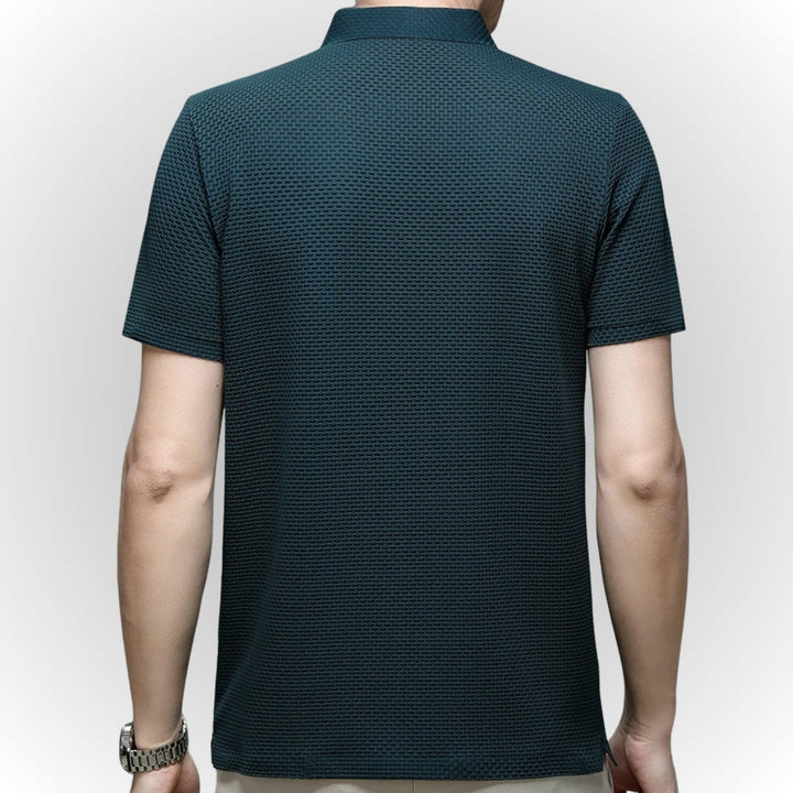 AARON - Luxury Textured Men's Polo-Shirt