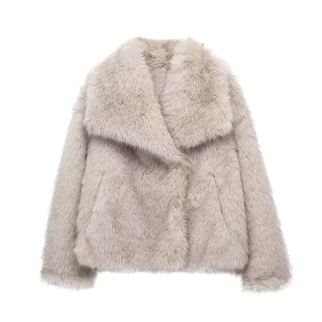 Sandy - Eco Faux Fur Jacket