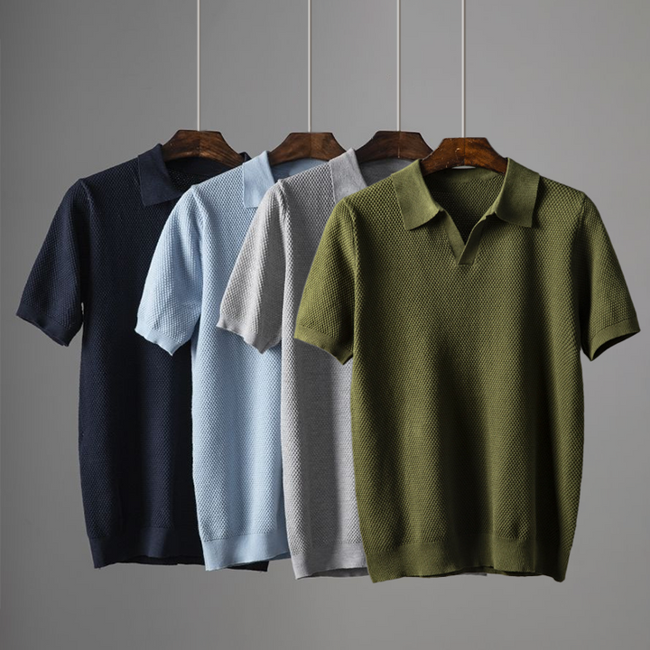 Charles - Peruvian Cotton Polo Shirt