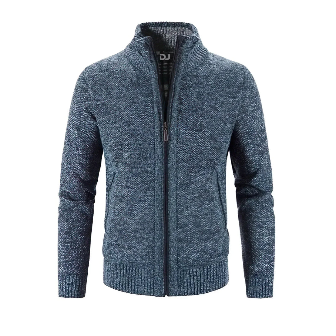 DAVID - Stylish Cardigan With Zipper