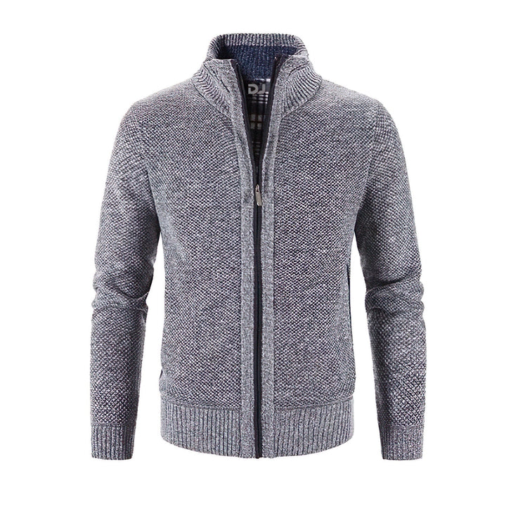 DAVID - Stylish Cardigan With Zipper