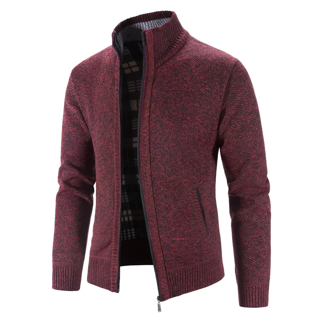 DAVID - Stylish Cardigan With Zipper