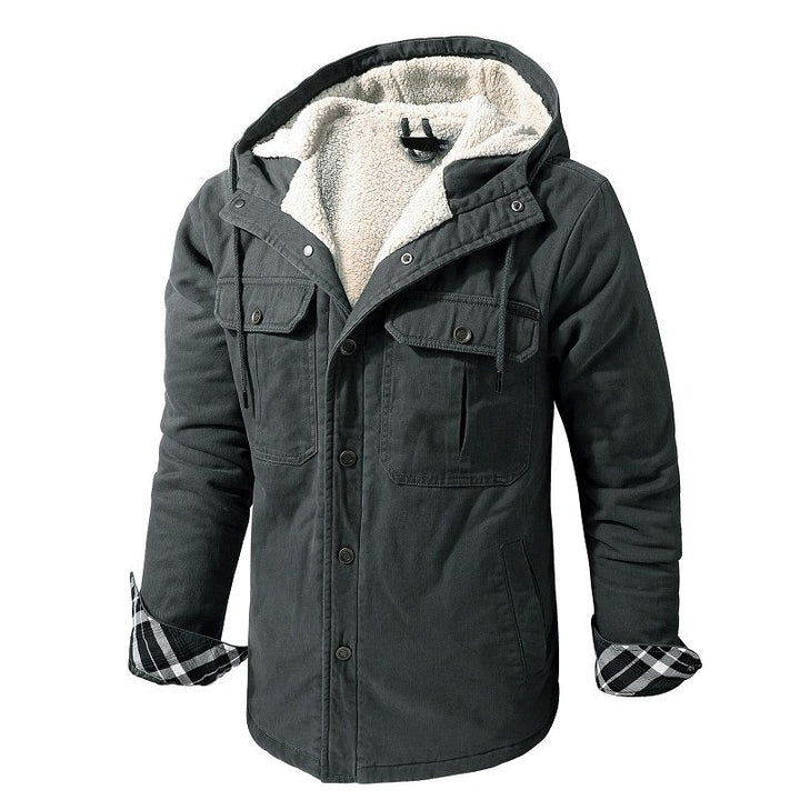 THIAGO - Fleece Winter Jacket With Inner Lining