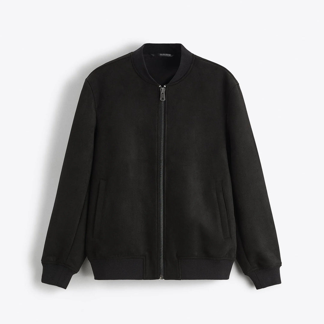 PELE - Men's Classic Zip-Up Bomber Jacket