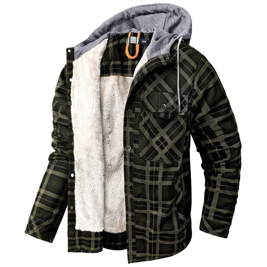 NOAH - Flannel Fleece Winter Jacket