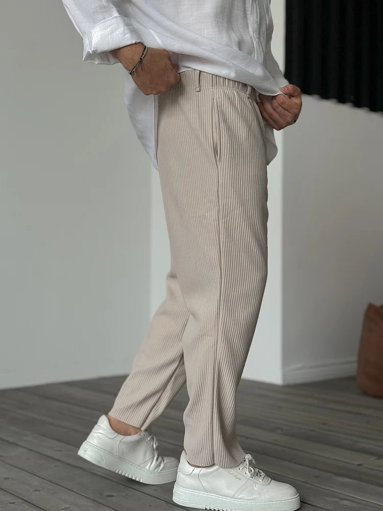 Orazio™ | Elegant Ribbed Trousers