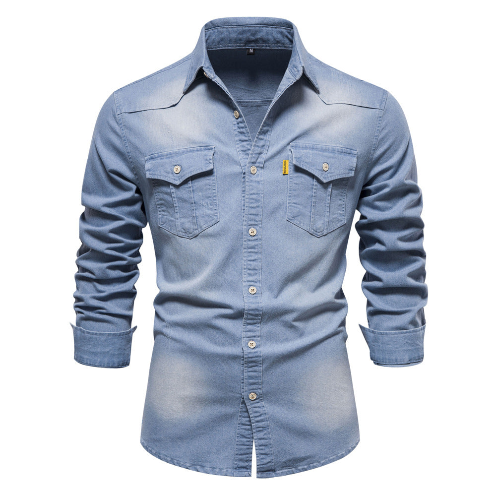 OLD NAVY - Stretch Denim Shirt