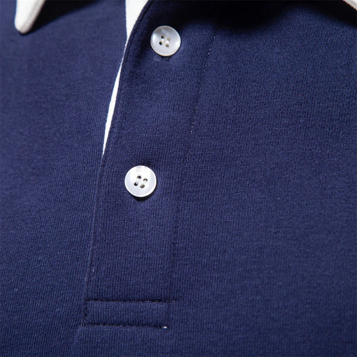 TOMSON - Classic Rugby Polo Shirt