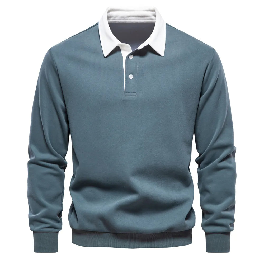 TOMSON - Classic Rugby Polo Shirt