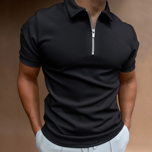 Santiago ™ - Luxe Zip-Up Polo