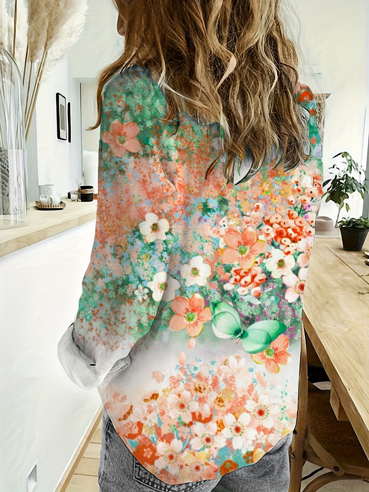 Rosalia™ | Floral Boho Blouse