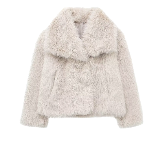 Sandy - Eco Faux Fur Jacket