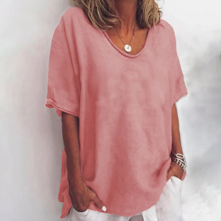 Clara™ | Comfortable Loose Blouse