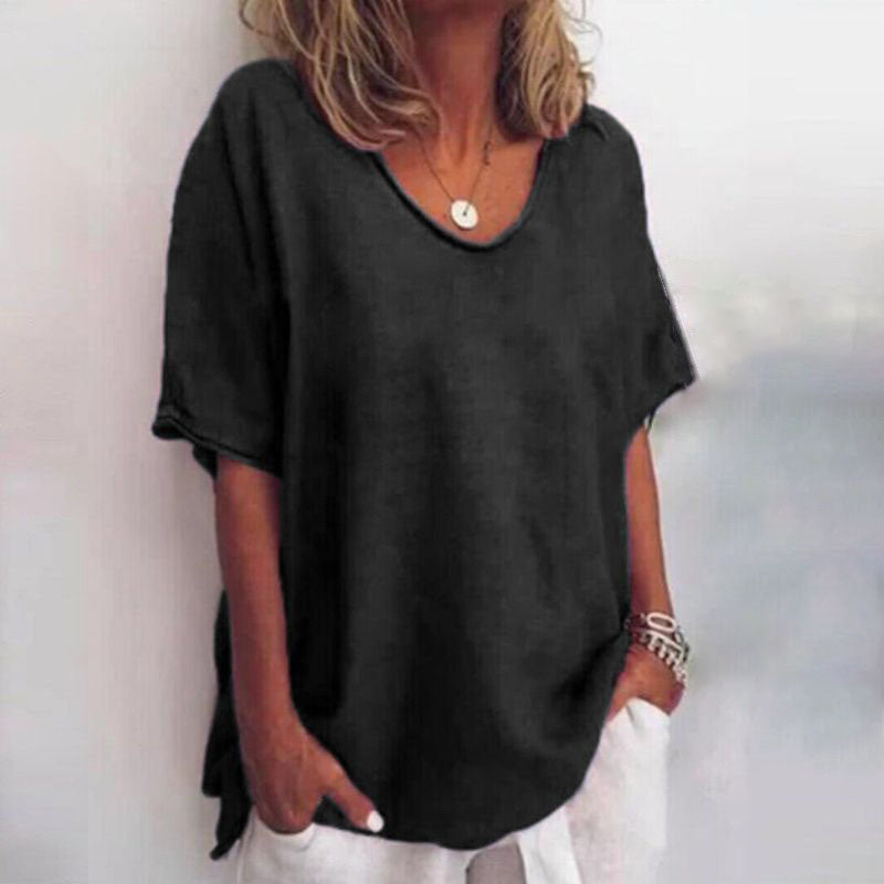 Clara™ | Comfortable Loose Blouse