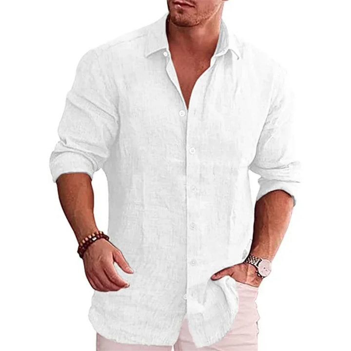 Benjamin™ - Classic Linen Shirt